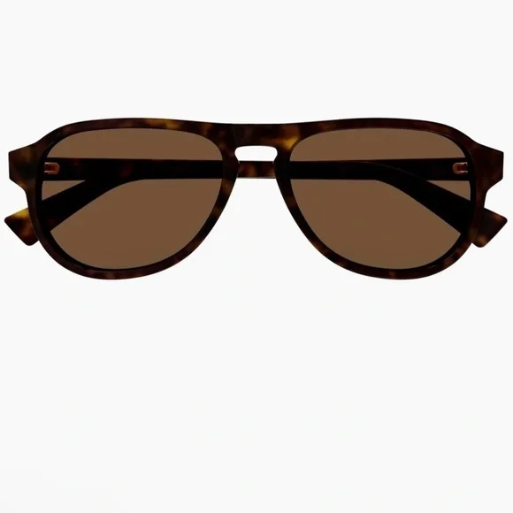 ✨Bottega Venetta✨ Classic Brown Aviator Sunglasses Men main image 3